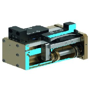 เครื่องหนีบแบบขนาน Schunk รุ่น Pfh50 หมายเลข 302051 อุปกรณ์อัตโนมัติสำหรับการแปรรูปเหล็กเส้น - Product Image 4