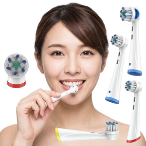 Têtes de brosse à dents de rechange compatibles avec les séries <span class=keywords><strong>iO</strong></span> 7, 8, 9, Professional Clean, lot de 4 - Product Image 1
