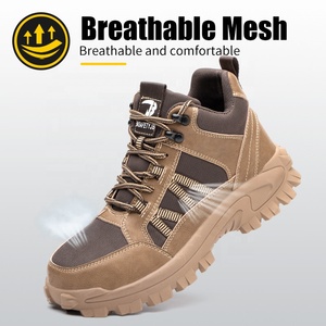 Zapatillas de deporte de salida de fábrica, zapatos de seguridad antigolpes, zapatos de seguridad modernos con precio al por mayor - Product Image 3