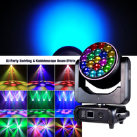 Projecteur de scène professionnel 19x40W Bee Eye LED Moving Head Wash Light RGBW 4-en-1 à effet rotatif pour événements