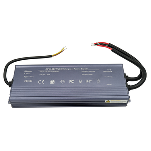 Controlador LED AUTOP de Alta Calidad, 12V 50A, Tipo Delgado, Impermeable IP67, 600W, Certificado CE FCC ROHS, Garantía de 3 Años - Product Image 1