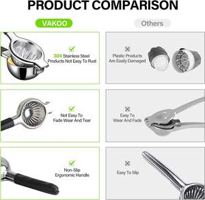 <span class=keywords><strong>Presse</strong></span>-fruits à citron en acier inoxydable <span class=keywords><strong>Presse</strong></span>-agrumes orange multifonction <span class=keywords><strong>Presse</strong></span>-agrumes manuel <span class=keywords><strong>Presse</strong></span>-agrumes à pression manuelle - Product Image 4