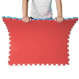 Puzzle multicolore eco-friendly EVA Foam tappetino antiscivolo impermeabile per arti marziali Taekwondo Karate Tatami Mat