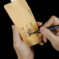 Doypack imprimé personnalisé réutilisable boisson de jus de fruits bio purée presser recharge pochette d'emballage sac d'aliment pour bébé avec bec verseur