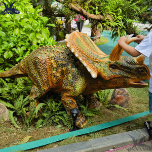 <span class=keywords><strong>Petit</strong></span> Triceratops Modè<span class=keywords><strong>le</strong></span> Animatronic Attractions Extérieures Dinosaurio Petite Statue <span class=keywords><strong>de</strong></span> Dinosaure pour Exposition pour Enfants - Product Image 4