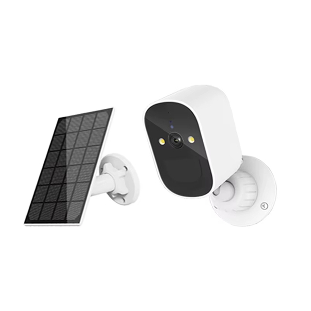 Low Power 1080P Smart Security Cameras for Home Indoor Solar AI Motion Detection with WiFi Night Vision & Cloud Storage