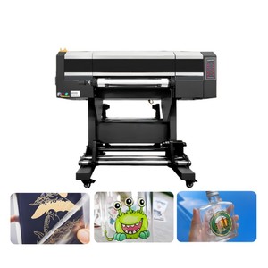 Giá thấp tích hợp UV dtf máy in máy cán nhãn tinh thể công nghiệp phẳng máy in phun cho quần áo PVC Flex trứng - Product Image 1