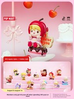 POPMART Little Sweet Bean 'Language Love' Série Figurine PVC Fantasy Sci-Fi Boîte Mystère à l'Échelle 1/144 Boîte Surprise Originale