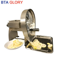 Commerciële Multifunctionele Handleiding Groente Fruit Aardappel Chips Cutter Snijmachine Motor Voor Appel Citroen Wortel Ui Knoflook
