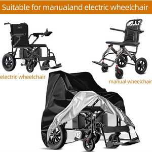 Housse de protection imperméable robuste pour fauteuil roulant électrique et scooter de mobilité, protection contre la pluie, le vent, la poussière, le soleil et les UV - Product Image 5