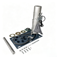 Moteur de porte coulissante latérale commerciale télécommandé Weiyu DC600 - 208-240V monophasé 10kW 20RPM étanche 50Hz garantie 3 ans