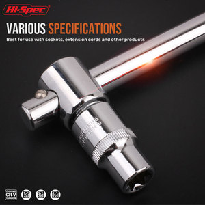 1PC 1/4 inch ổ trượt T-Bar cờ lê xử lý Chrome mạ CR-V thép hợp kim công nghiệp cho dễ dàng Ổ cắm chuyển OEM ODM sẵn sàng - Product Image 5