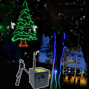 3W RGB Laser Cube Light APP WIFI Control Portable DJ Party Mapping Show Laser Projector - Product Image 6