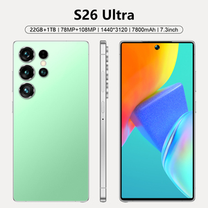 <span class=keywords><strong>New</strong></span> S26 siêu 5G <span class=keywords><strong>Android</strong></span> 14 điện thoại thông minh HD màn hình 7800mAh pin <span class=keywords><strong>Dual</strong></span> <span class=keywords><strong>Sim</strong></span> chơi game gốc điện thoại di động - Product Image 5