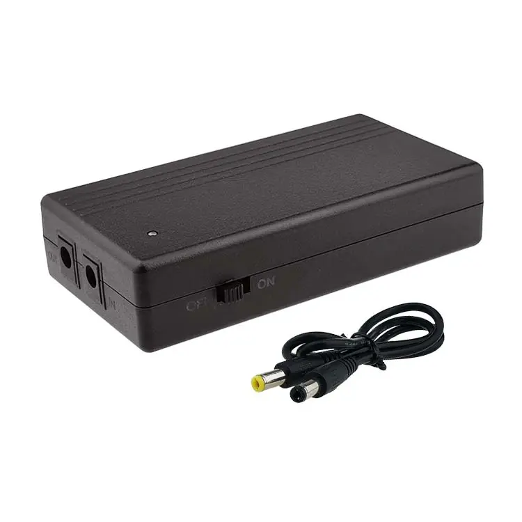 CYHX Portable Power Supply 12V 2A Mini UPS with Battery Backup Power Supply for CCTV Camera Modem WiFi Router