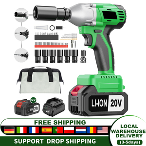 3 in 1 Electric Impact Wrench 20V 430nm Cordless Brushless Car Support Battery <strong>Power</strong> Local US Warehouse Drop Shipping Available - Product Image 2
