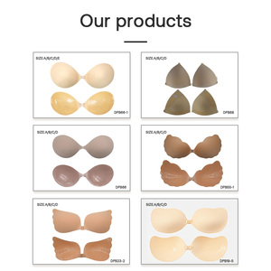 <span class=keywords><strong>Sujetador</strong></span> Adhesivo de Silicona <span class=keywords><strong>sin</strong></span> <span class=keywords><strong>Tirantes</strong></span> con Efecto Push-Up y Realce de Escote, Esponja Adhesiva Multiusos para Vestidos <span class=keywords><strong>sin</strong></span> Espalda y Pecho Pequeño - Product Image 6
