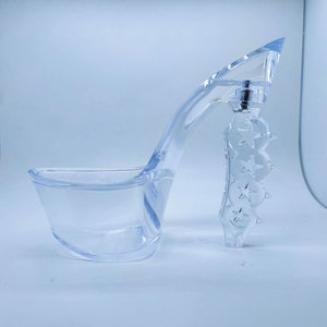 Tùy chỉnh thiết kế PC Giày phụ kiện minh bạch hộp đêm cao gót giày đế ngoài Thời Trang Phụ nữ dép duy nhất - Product Image 1