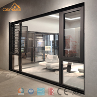 Ventana Corredera de Aluminio de Eficiencia Energética con Rendimiento Certificado para Edificios Residenciales
