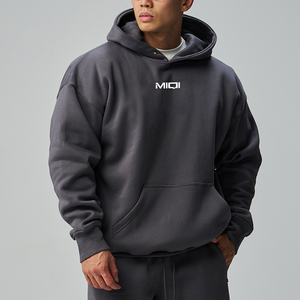 Sweats à <span class=keywords><strong>capuche</strong></span> pour hommes Sweatshirts Streetwear unisexe Pullover Sweats à <span class=keywords><strong>capuche</strong></span> personnalisés avec logo de broderie Sweats à <span class=keywords><strong>capuche</strong></span> pour hommes vierges - Product Image 1