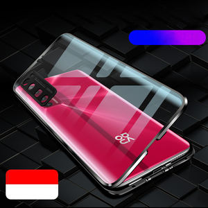 Etui magnétique en verre trempé double face pour <span class=keywords><strong>Huawei</strong></span> Nova 7 Pro, couverture complète, pare-chocs en métal, objectif de caméra, téléphone portable Casesva 7 Pro - Product Image 5