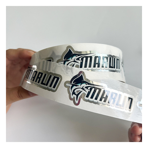 Bán Buôn Tùy Chỉnh Vinyl Nhãn Dán Cán Bóng Không Thấm Nước Cao Dính Nhãn Trong Cuộn Cho Bao Bì - Product Image 2