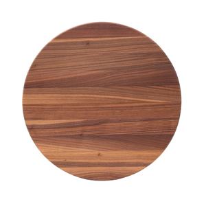Planche à découper ronde en bois naturel - Écologique et durable, design personnalisable pour la maison, l'hôtel, la restauration - Product Image 1