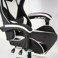 Chaise de Bureau et de Gaming Ergonomique Inclinable et Réglable avec Repose-Pieds, Vente Directe Usine