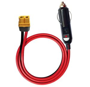 12V-36V車用シガレットアダプターオスプラグXT60H-Fコネクタケーブル5A-30Aシガレット軽量〜XT60メス延長ケーブル - Product Image 2