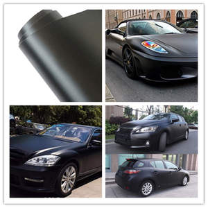 Cina produttori auto avvolgente lucido vinile metallizzato TPU protezione del corpo pellicola nera opaca PPF - Product Image 5