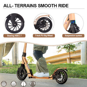 <span class=keywords><strong>Prix</strong></span> de gros <span class=keywords><strong>Freestyle</strong></span> Kick Scooter pour adultes enfants pliable grande roue deux roues pour une utilisation en extérieur livraison directe disponible - Product Image 4