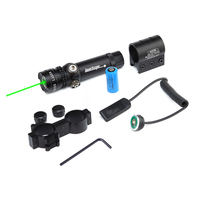 Ventes directes d'usine réglable rouge et vert niveau de ligne externe forte puissance lumineuse portée Laser pour la chasse