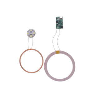 Typ-C 5V 240mm Reichweite Kabelloses Ladegerät-Set für Schwebende Glühbirnenlampe Magnetisch Schwebende LED-Leuchte Schreibtischlampe Tischlampe Nachtlicht - Product Image 3