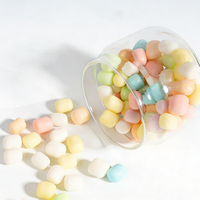 Suikergoed groothandel OEM/ODM op maat gemaakte private label knapperige marshmallow kleurrijke zachte zoete suikerspin