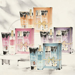 Set de Crema Corporal y Bruma de Alta Calidad, Colonia Original en Tamaño de Viaje, Perfume Floral Frutal de Larga Duración, Set de Regalo en Spray, Perfume para Mujer - Product Image 4