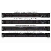 Server Rak Enterprise Lenovo ThinkSystem SR250 V2 1U, Intel Xeon, Siap Virtualisasi, Stabil & Handal, Tersedia