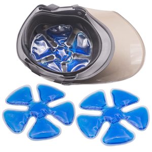 Helmet <b>Cooling</b> Gel <b>Pad</b> 60ml Blue Inner <b>Pad</b> For Construction Site Summer Use - Product Image 1