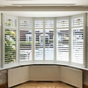 Vente directe d'usine de baies vitrées blanches volets de plantation en bois et pvc - Product Image 2