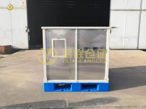 حاوية متشابكة قائمة على الأرض من الفولاذ المقاوم للصدأ Yilian-حاوية قابلة للطي للغلق - Product Image 3