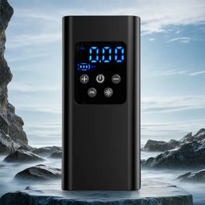 Bomba de aire portátil para automóvil WOSEN para inflado de emergencia de neumáticos 150psi, inflador de neumáticos eléctrico inalámbrico con pantalla digital y luz LED - Product Image 6