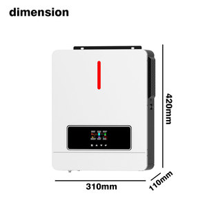ระบบไฮบริดโซลาร์เซลล์ 3kw 4kw 5kw 6kw 8kw 10kw 11kw 5kva คลื่นไซน์บริสุทธิ์ 24V 110v 220V - Product Image 3