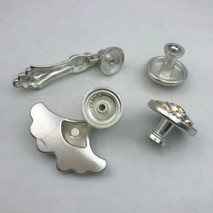 Hot European Style Antique <strong>Silver</strong> Furniture <strong>Knob</strong> Pendant <strong>Door</strong> Nob Wooden <strong>Knobs</strong> Drawer <strong>Knobs</strong> - Product Image 4