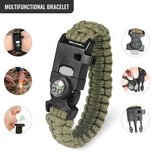 Hongrui Équipement de randonnée de <span class=keywords><strong>camping</strong></span> d'urgence Kit de survie en plein air Sac à insectes Outils de survie essentiels Équipement en nylon pour l'escalade - Product Image 6