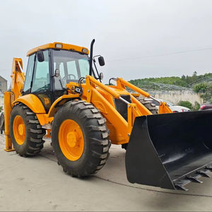 Buena calidad usado JCB 4CX usado 4x4 compacto Tractor Mini cargador retroexcavadora - Product Image 1