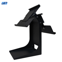 Support de tablette PS-20B pour comptoir de restaurant, support iPad avec câblage dissimulé et rotation à 90 degrés