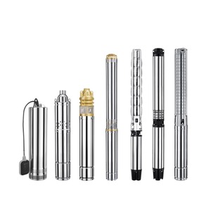 Bomba Sumergible de Acero Inoxidable QJ Silver para Pozos Profundos, Alto Caudal, 220V, para Riego Doméstico y Agrícola - Product Image 4