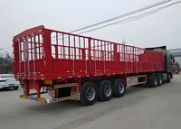 Semi-remorque à trois essieux en acier résistant à la chaleur, capacité 60T, transport désertique, Arabie Saoudite, Émirats arabes unis, haute qualité