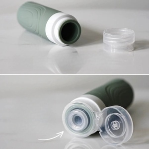 Botella de Viaje Portátil de Silicona 2024, 90 ml, Reutilizable, Juego de Cosméticos para Exteriores - Product Image 4