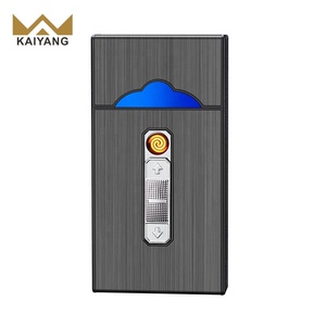 Nouvel arrivage boîte à cigarettes électronique multifonction avec briquet USB Rechargeable étui à cigarettes pour fumer - Product Image 5
