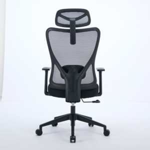 Ergonomic cao trở lại ghế điều hành Ghế văn phòng điều chỉnh tay tựa đầu làm bền PP hiện đại 2D thắt lưng hỗ trợ lớn cao lưới - Product Image 5